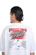 T-shirt blanc mosimann x supported