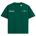 T-shirt Supported Oversize  coton souple parfait pour les festivals, la musique et les After de couleur blanc